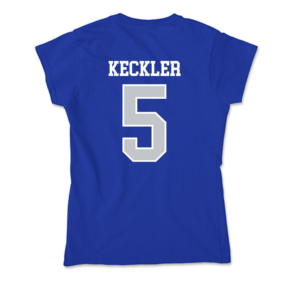 CCSU - NCAA Women's Volleyball : Olivia Keckler - Soft Style Women’s T-Shirt-1