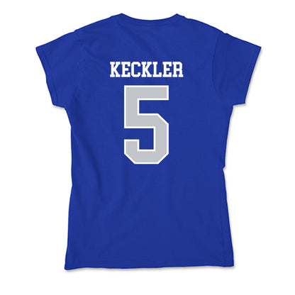 CCSU - NCAA Women's Volleyball : Olivia Keckler - Soft Style Women’s T-Shirt-1