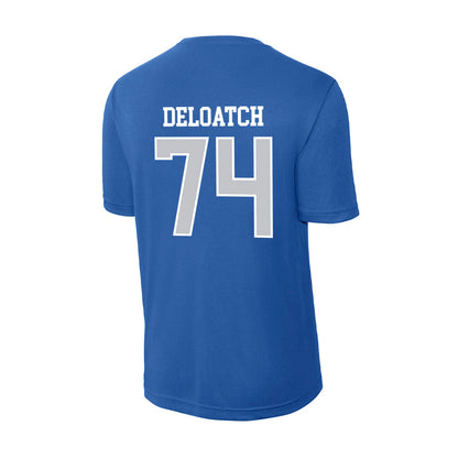 CCSU - NCAA Football : Isaiah Deloatch - Activewear T-Shirt-1