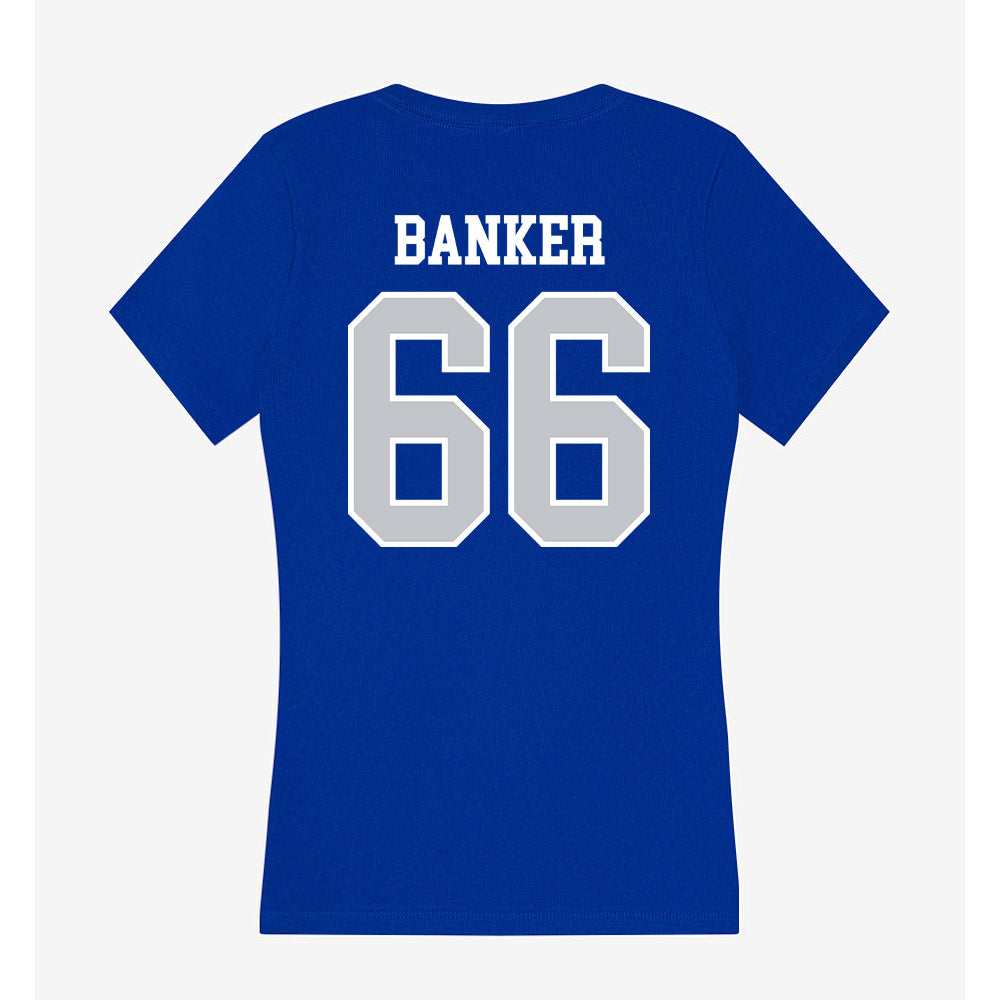CCSU - NCAA Football : Kayden Banker - Women's V-Neck T-Shirt-1