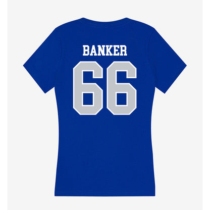 CCSU - NCAA Football : Kayden Banker - Women's V-Neck T-Shirt-1