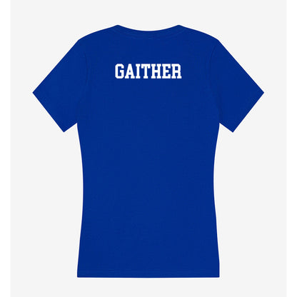CCSU - NCAA Women's Track & Field : Tatiana Gaither - Women's V-Neck T-Shirt-1