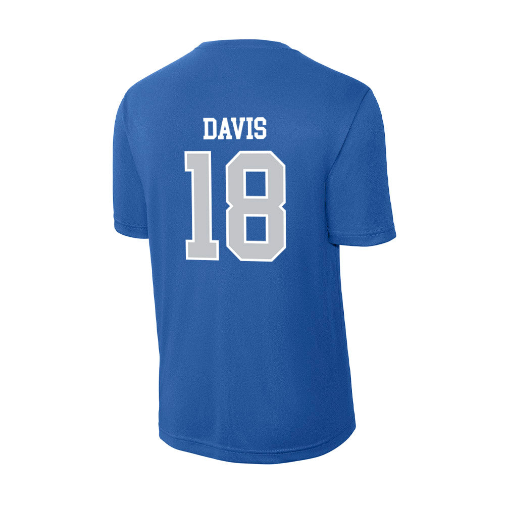CCSU - NCAA Football : Mykhi Davis - Activewear T-Shirt-1