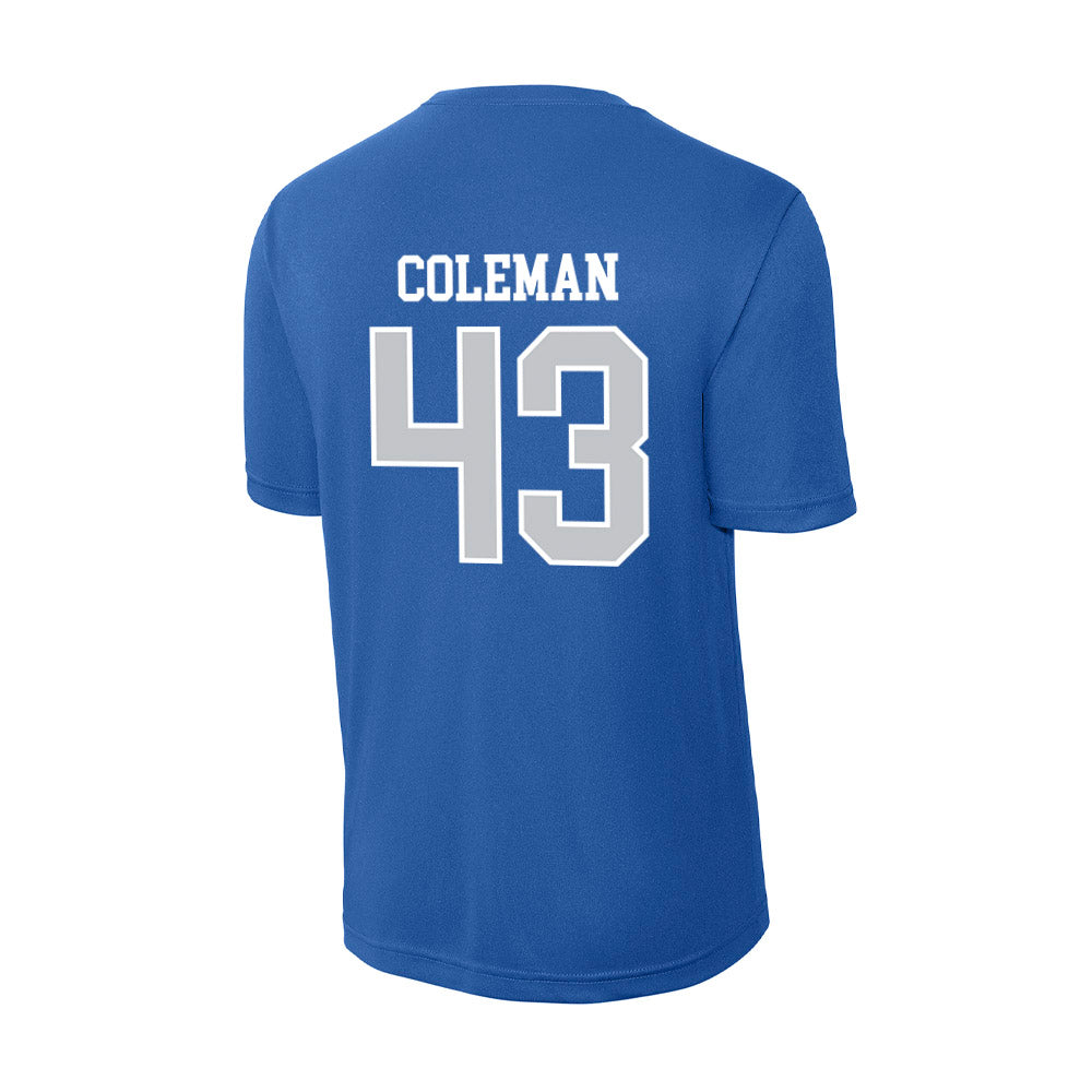 CCSU - NCAA Football : Wayne Coleman - Activewear T-Shirt-1