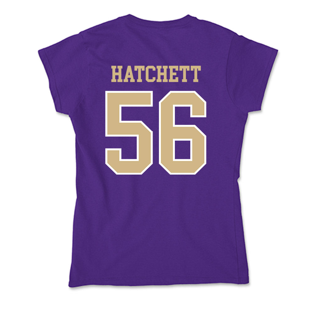 Washington - NCAA Football : Geirean Hatchett - Soft Style Women’s T-Shirt-1