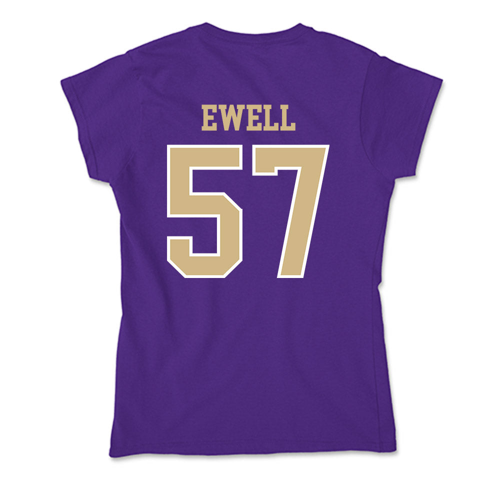 Washington - NCAA Football : Jesse Ewell - Soft Style Women’s T-Shirt-1