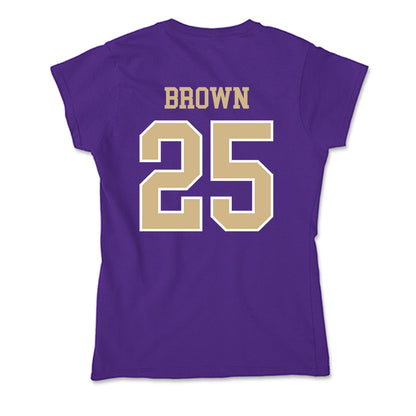 Washington - NCAA Beach Volleyball : MayaMay Brown - Soft Style Women’s T-Shirt-1