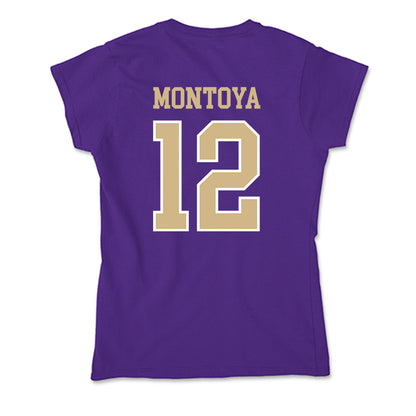 Washington - NCAA Women's Soccer : Maylen Montoya - Soft Style Women’s T-Shirt-1