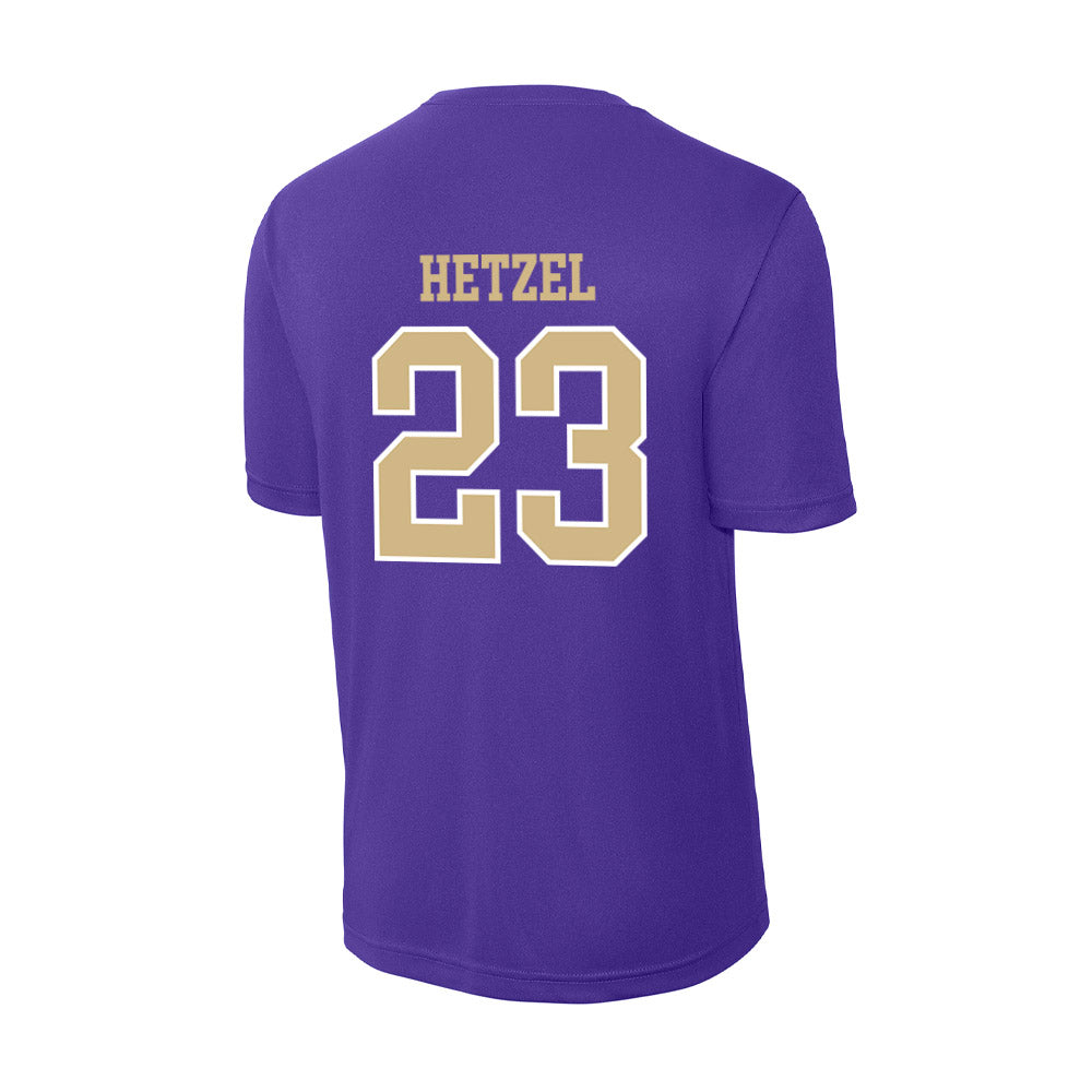 Washington - NCAA Softball : Ally Hetzel - Activewear T-Shirt-1