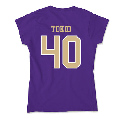 Washington - NCAA Football : Ezaya Tokio - Soft Style Women’s T-Shirt-1