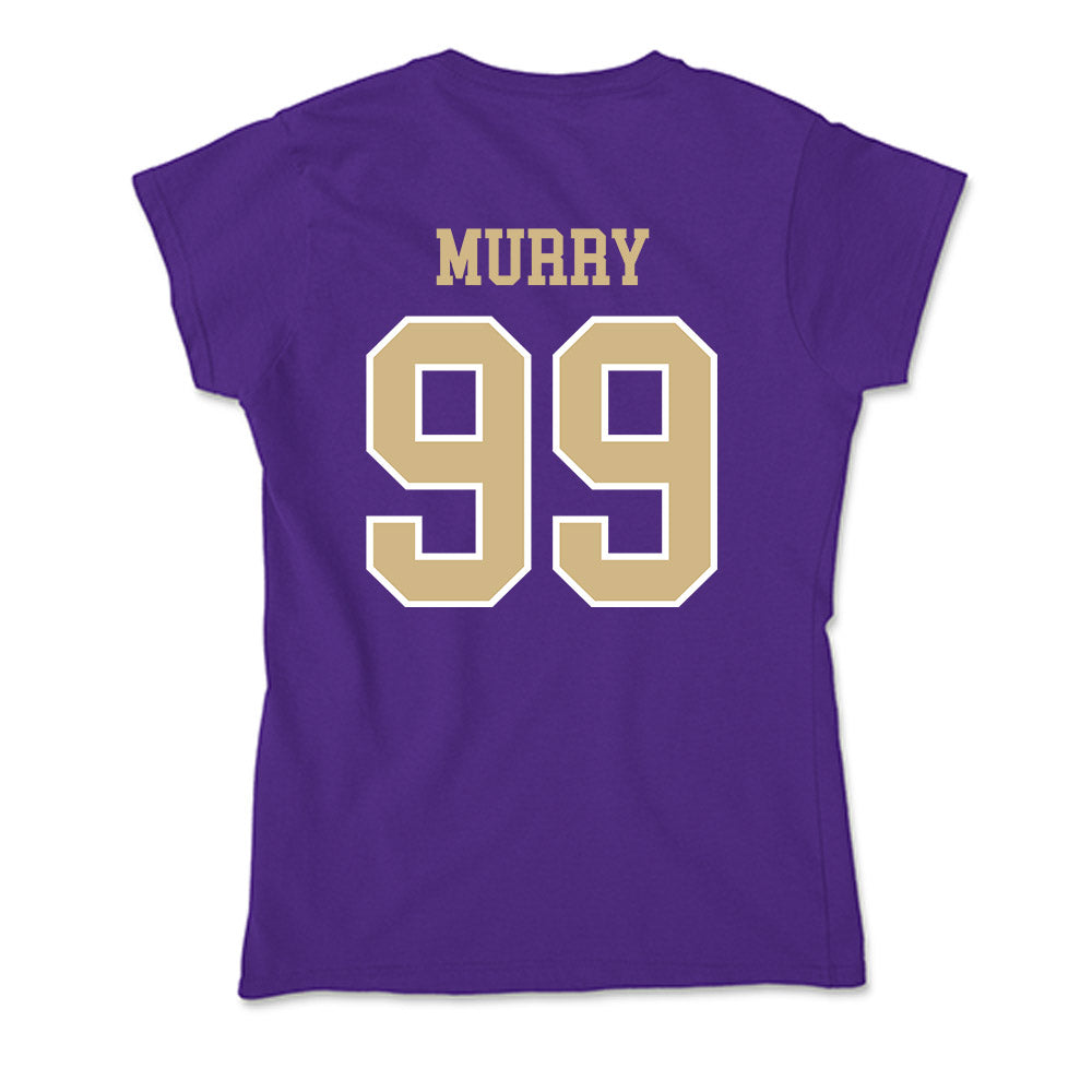 Washington - NCAA Women's Soccer : Rory Murry - Soft Style Women’s T-Shirt-1