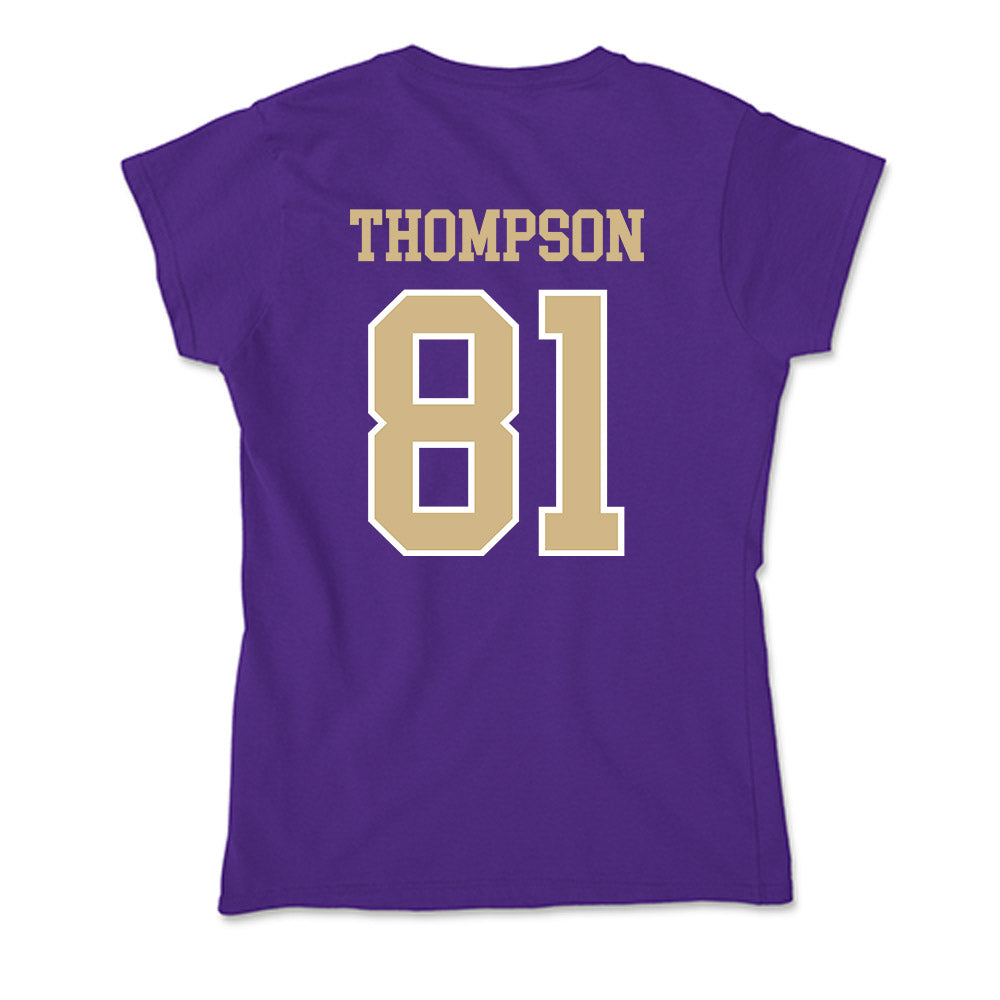 Washington - NCAA Football : Asa Thompson - Soft Style Women’s T-Shirt-1