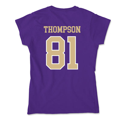 Washington - NCAA Football : Asa Thompson - Soft Style Women’s T-Shirt-1