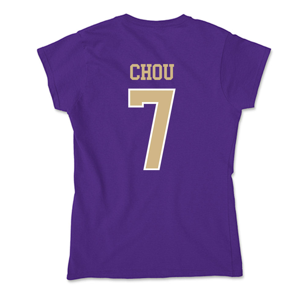 Washington - NCAA Women's Soccer : ANGELICA Chou - Soft Style Women’s T-Shirt-1