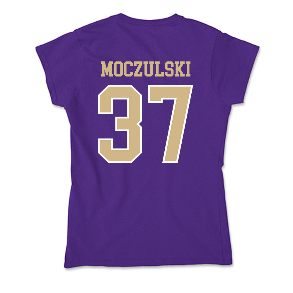 Washington - NCAA Football : Ethan Moczulski - Soft Style Women’s T-Shirt-1
