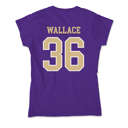 Washington - NCAA Football : CJ Wallace - Soft Style Women’s T-Shirt-1