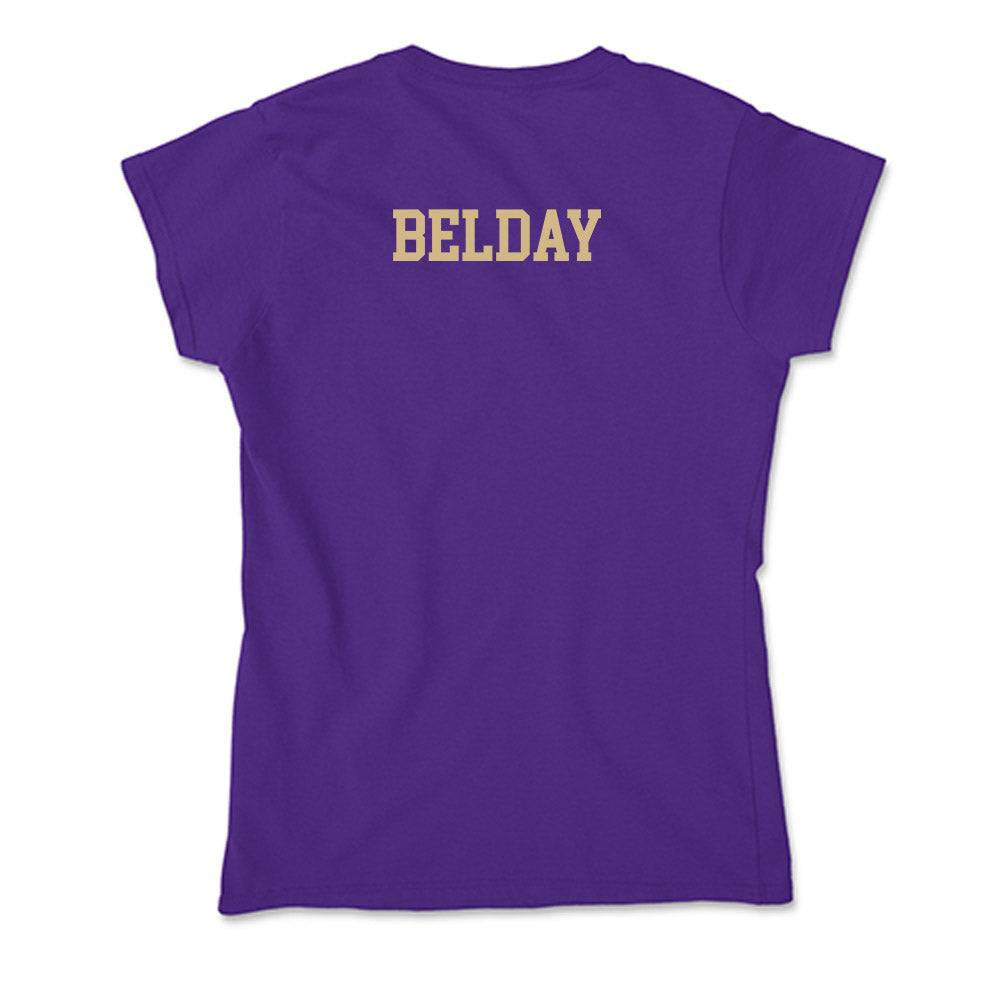Washington - NCAA Men's Tennis : Rohan Belday - Soft Style Women’s T-Shirt-1