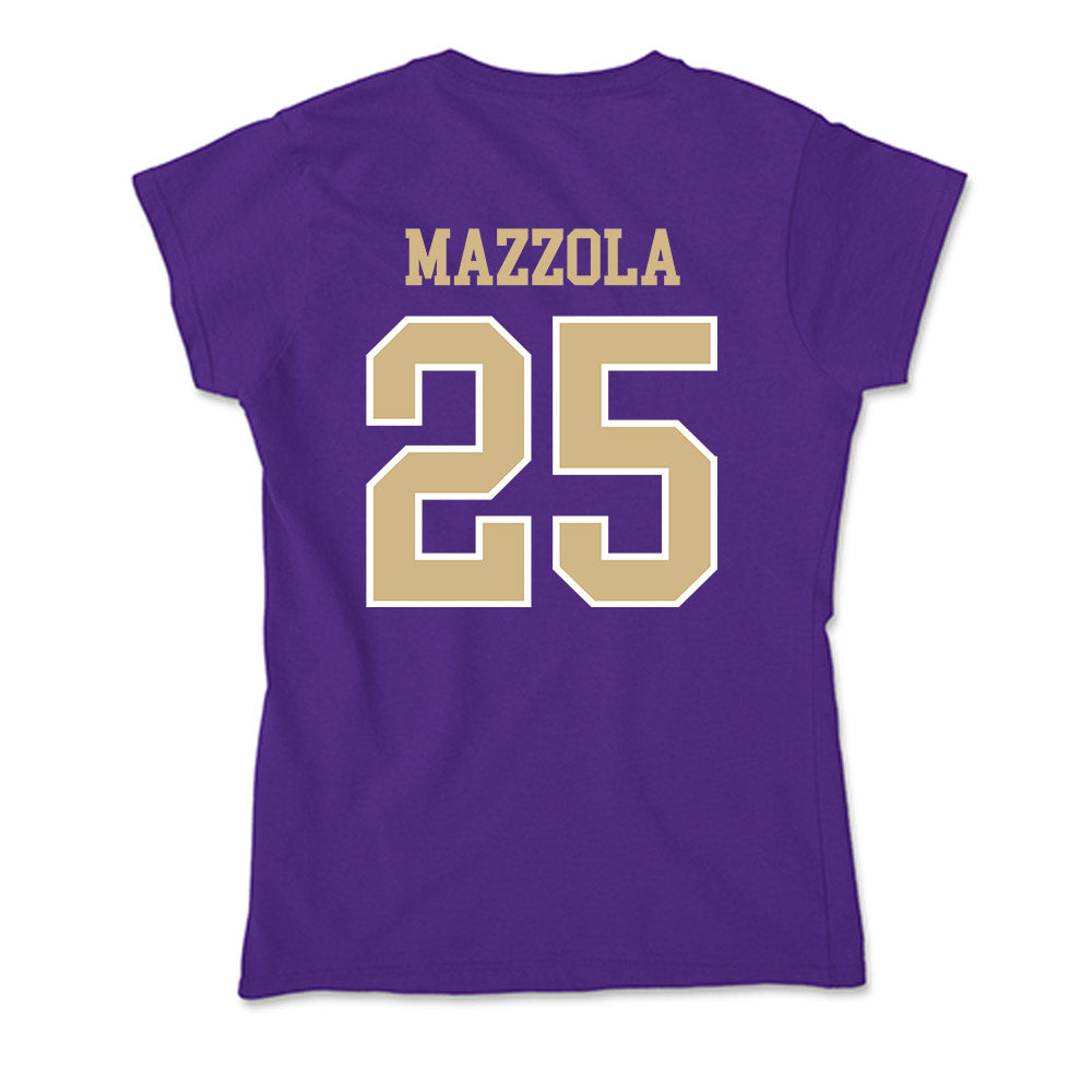 Washington - NCAA Softball : Sophi Mazzola - Soft Style Women’s T-Shirt-1