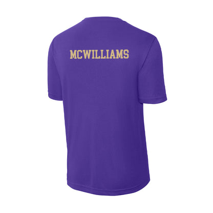 Washington - NCAA Women's Gymnastics : Caitlin McWilliams - Activewear T-Shirt-1