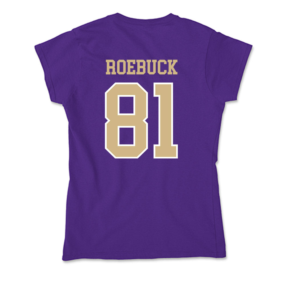 Washington - NCAA Football : Dezmen Roebuck - Soft Style Women’s T-Shirt-1