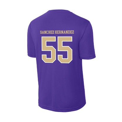 Washington - NCAA Football : Victor Sanchez Hernandez - Activewear T-Shirt-1