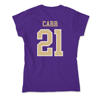 Washington - NCAA Football : Quaid Carr - Soft Style Women’s T-Shirt-1