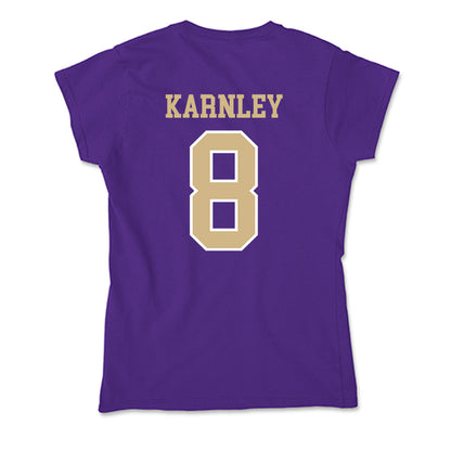 Washington - NCAA Football : Emmanuel Karnley - Soft Style Women’s T-Shirt-1