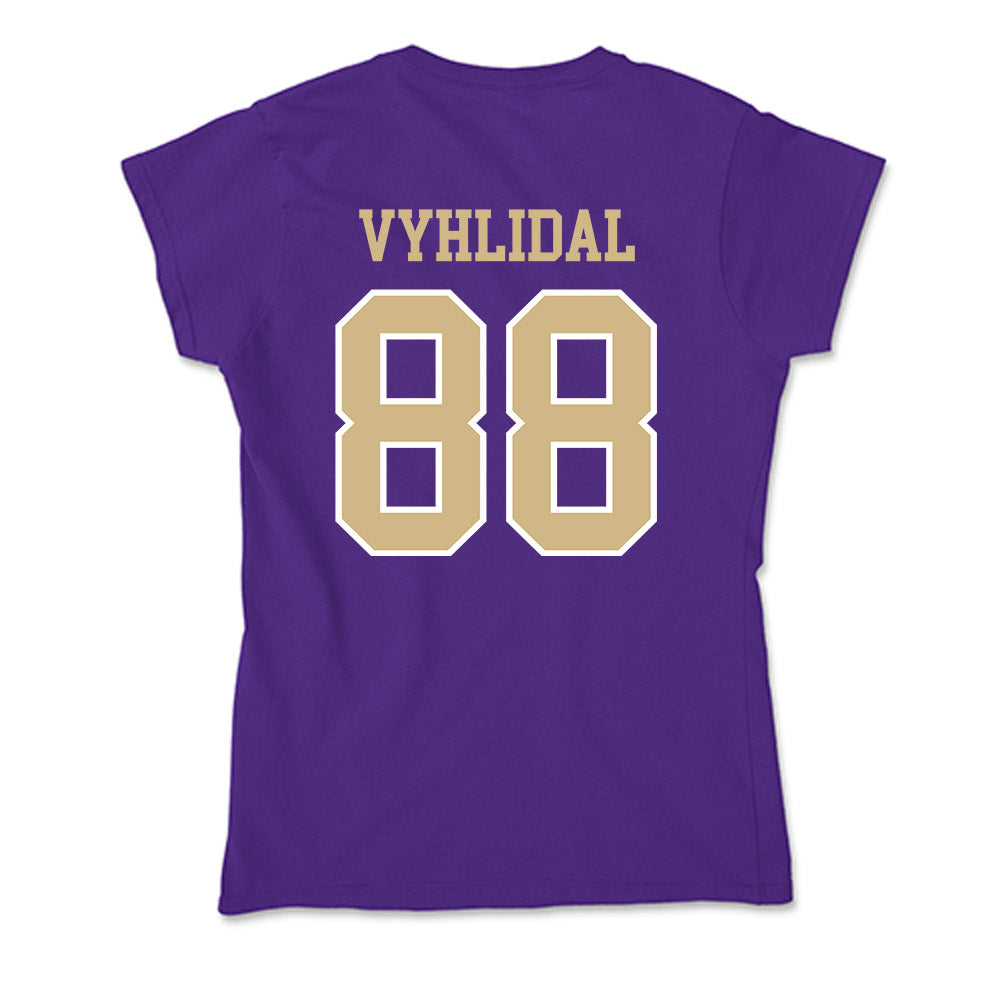 Washington - NCAA Football : Sam Vyhlidal - Soft Style Women’s T-Shirt-1