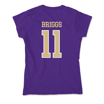 Washington - NCAA Women's Basketball : Chloe Briggs - Soft Style Women’s T-Shirt-1