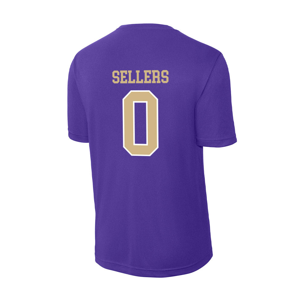 Washington - NCAA Women's Basketball : Sayvia Sellers - Activewear T-Shirt-1