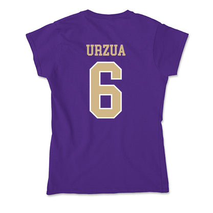 Washington - NCAA Beach Volleyball : Alina Urzua - Soft Style Women’s T-Shirt-1