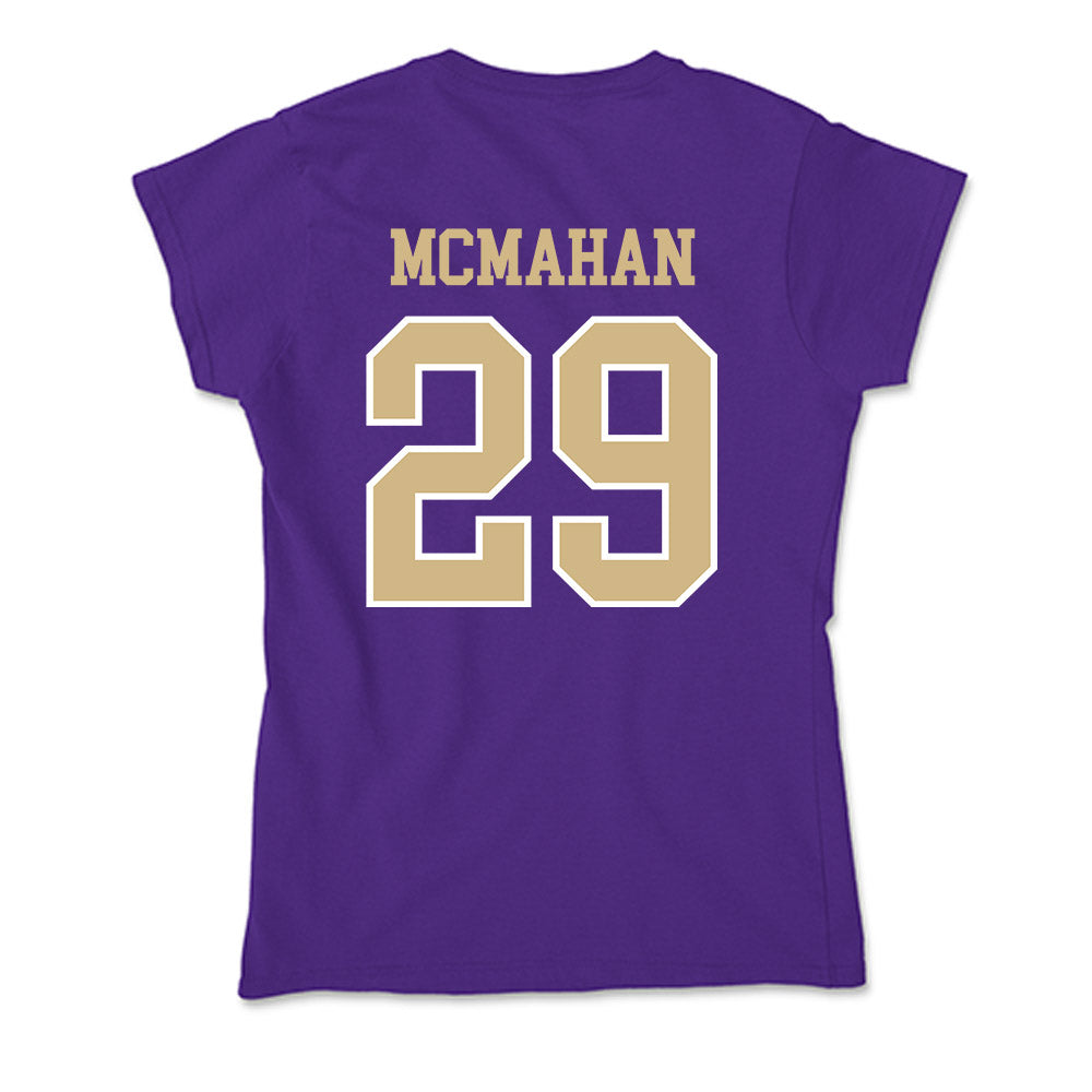 Washington - NCAA Football : Julian McMahan - Soft Style Women’s T-Shirt-1