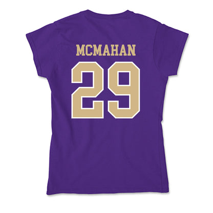 Washington - NCAA Football : Julian McMahan - Soft Style Women’s T-Shirt-1