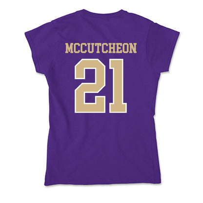 Washington - NCAA Football : Dyson McCutcheon - Soft Style Women’s T-Shirt-1
