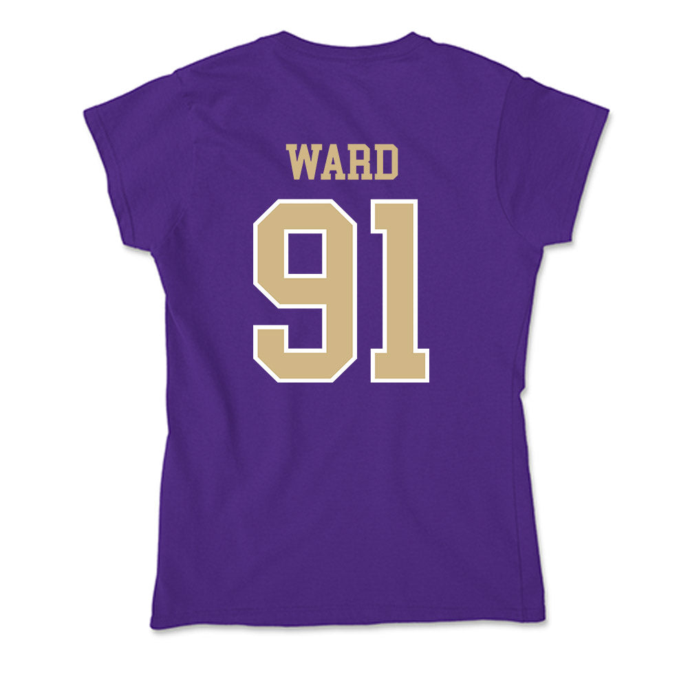 Washington - NCAA Football : Isaiah Ward - Soft Style Women’s T-Shirt-1