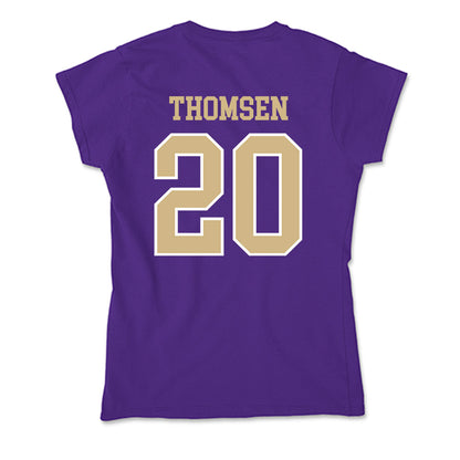 Washington - NCAA Softball : Allie Thomsen - Soft Style Women’s T-Shirt-1