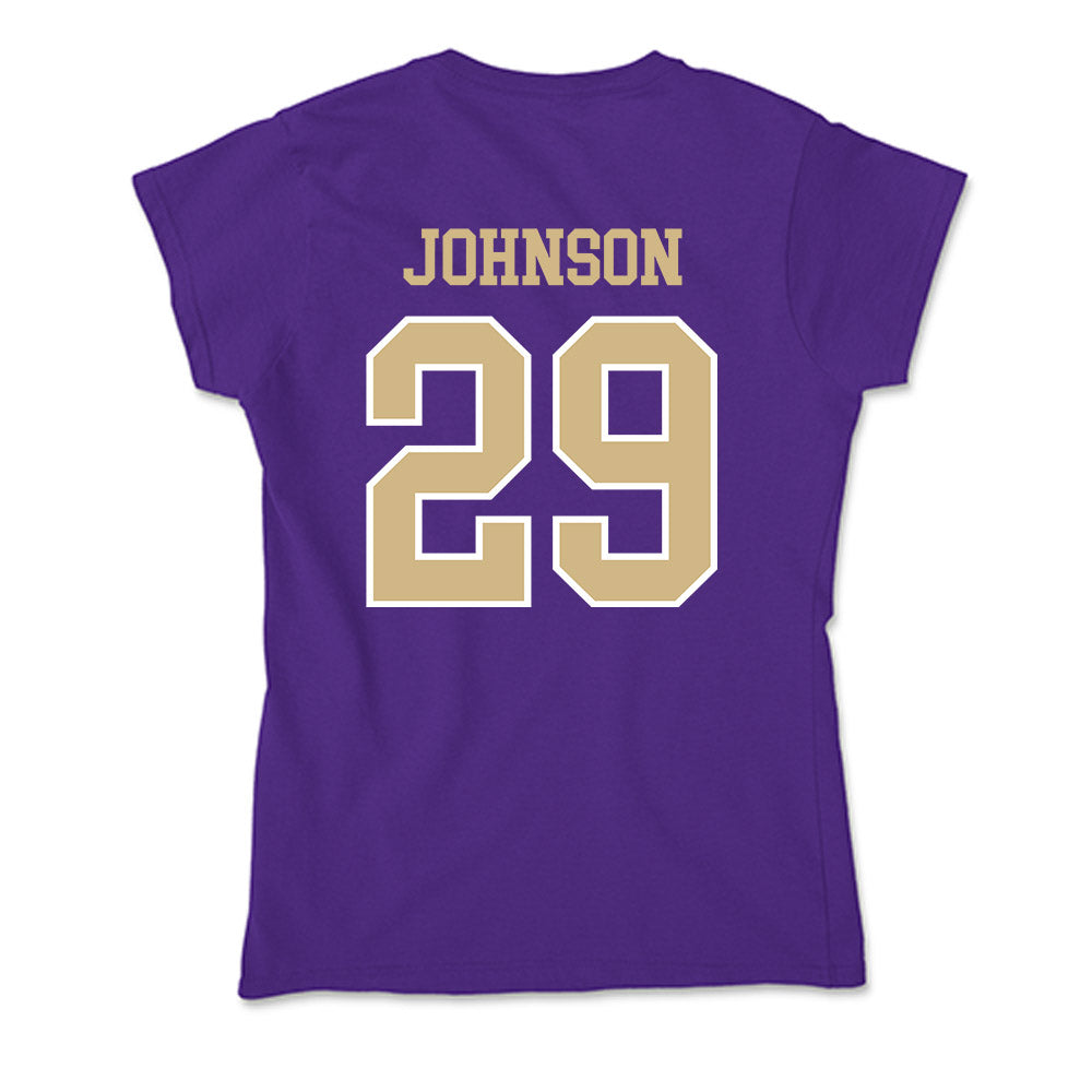 Washington - NCAA Baseball : Bryce Johnson - Soft Style Women’s T-Shirt-1