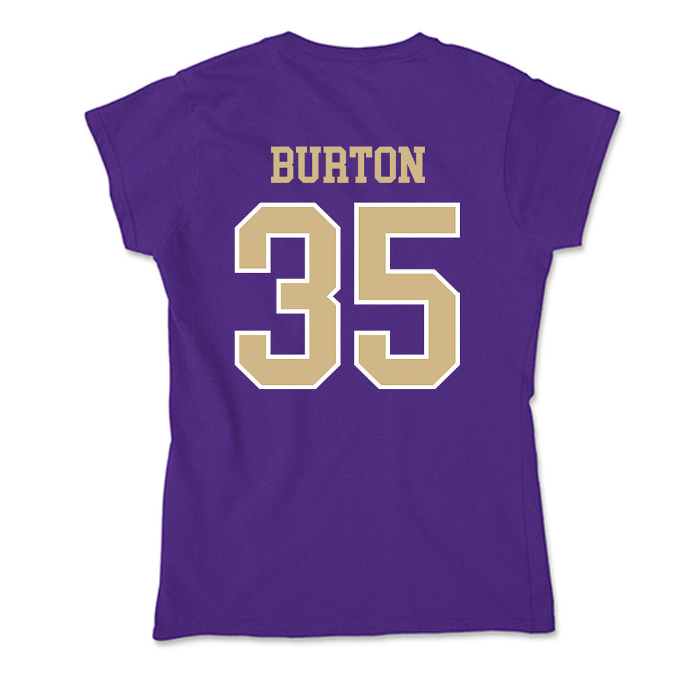 Washington - NCAA Football : Jace Burton - Soft Style Women’s T-Shirt-1