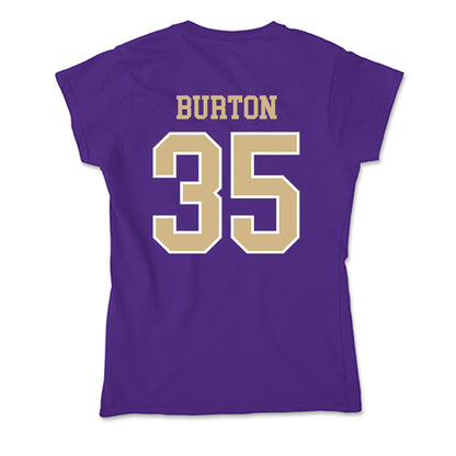 Washington - NCAA Football : Jace Burton - Soft Style Women’s T-Shirt-1