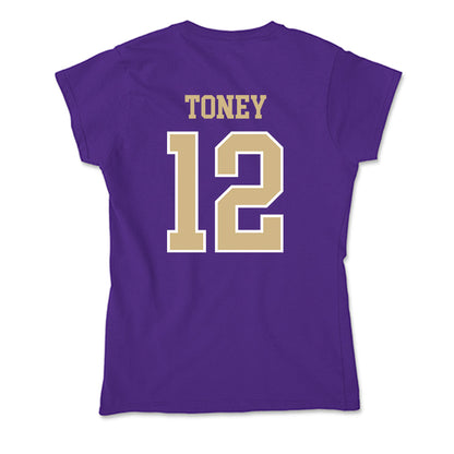 Washington - NCAA Softball : Gabi Toney - Soft Style Women’s T-Shirt-1