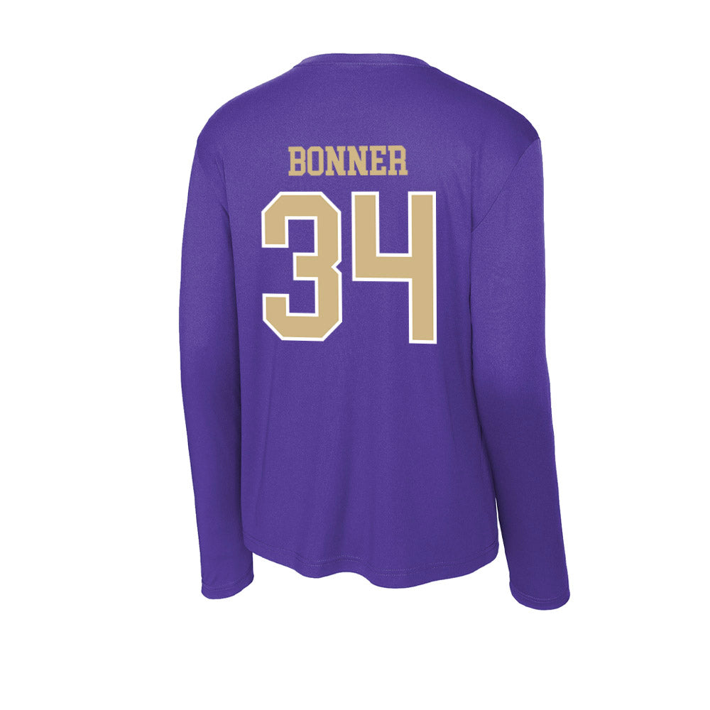 Washington - NCAA Football : Brian Bonner - Activewear Long Sleeve T-Shirt-1