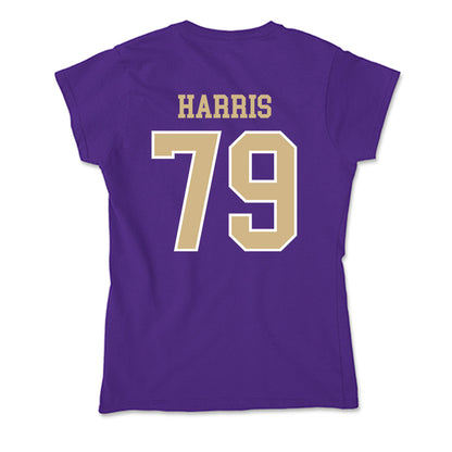 Washington - NCAA Football : Dominic Harris - Soft Style Women’s T-Shirt-1