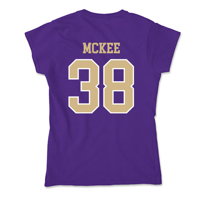 Washington - NCAA Football : Hunter McKee - Soft Style Women’s T-Shirt-1
