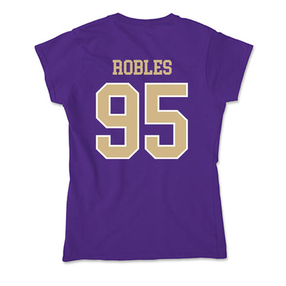 Washington - NCAA Football : Tyler Robles - Soft Style Women’s T-Shirt-1