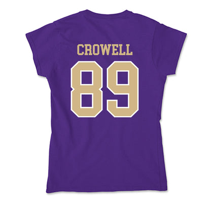 Washington - NCAA Football : Charlie Crowell - Soft Style Women’s T-Shirt-1