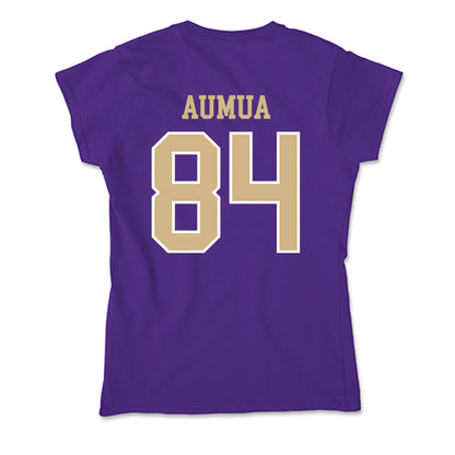 Washington - NCAA Football : Kekua Aumua - Soft Style Women’s T-Shirt-1