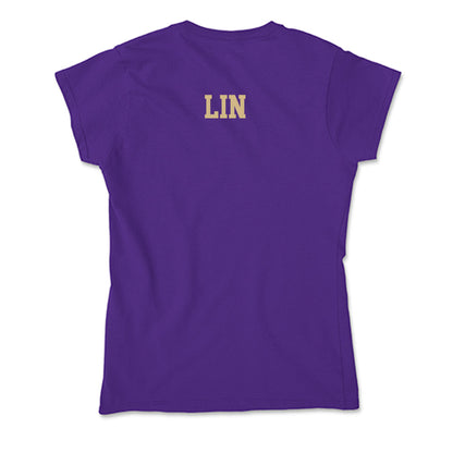 Washington - NCAA Women's Gymnastics : Kristin Lin - Soft Style Women’s T-Shirt-1