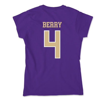 Washington - NCAA Women's Volleyball : Ava jo Berry - Soft Style Women’s T-Shirt-1