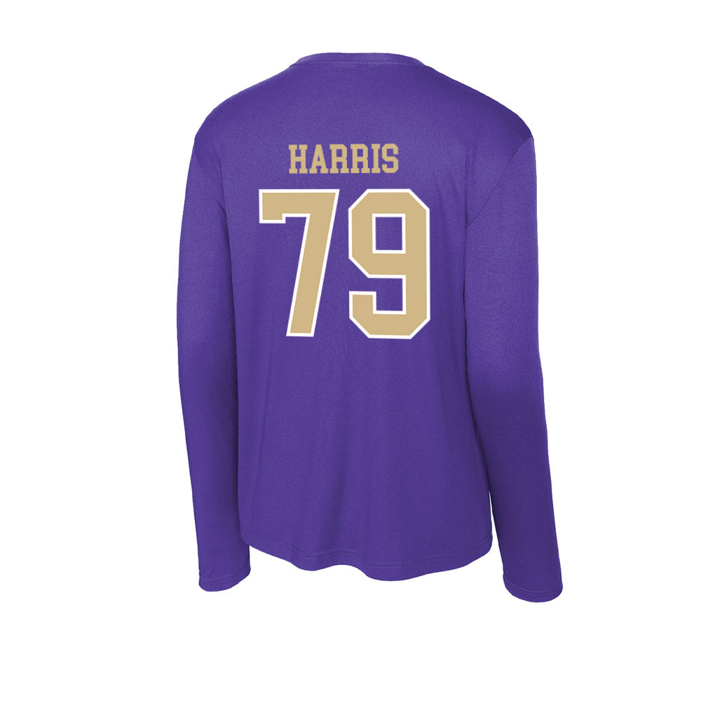Washington - NCAA Football : Dominic Harris - Activewear Long Sleeve T-Shirt-1