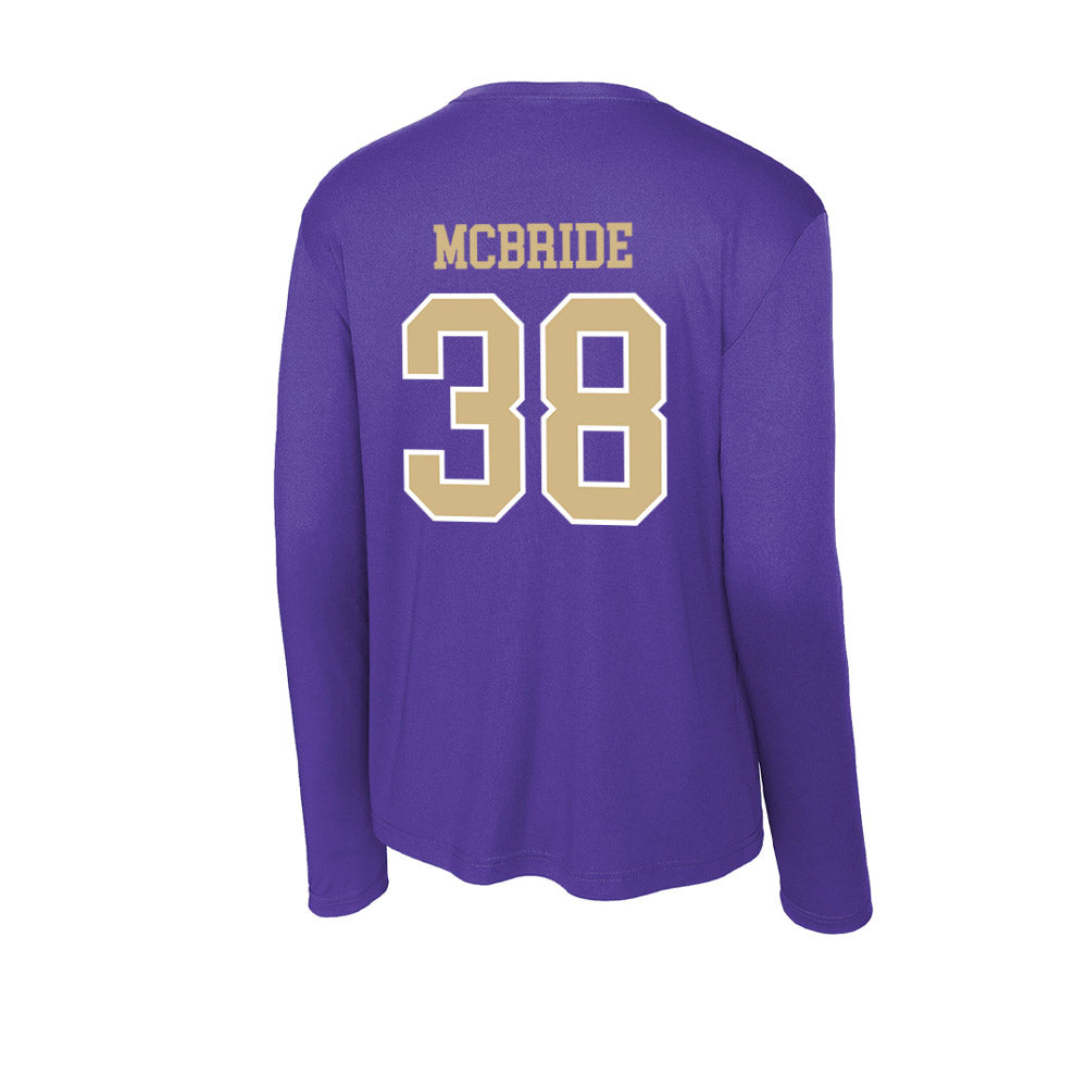 Washington - NCAA Baseball : Cooper McBride - Activewear Long Sleeve T-Shirt-1